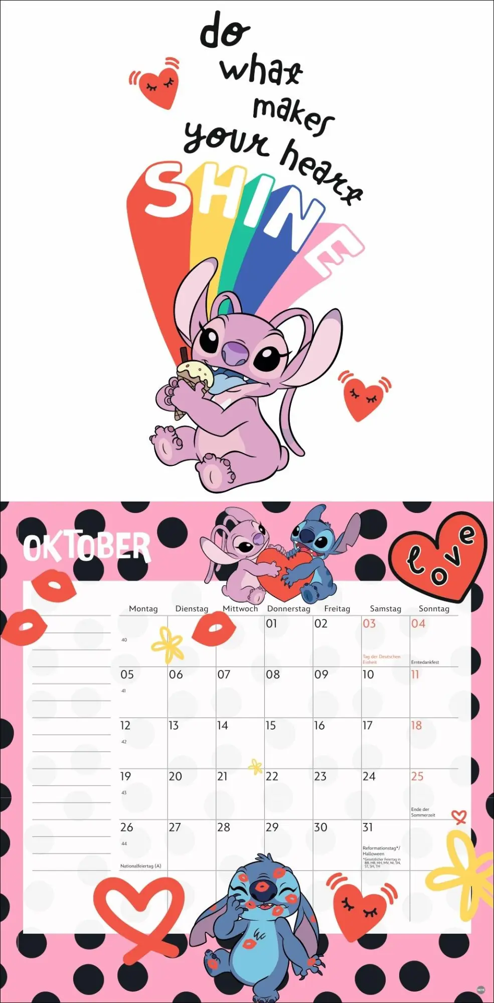 Bild: 9783756414352 | Stitch Broschurkalender 2026 | Kalender | 28 S. | Deutsch | 2026