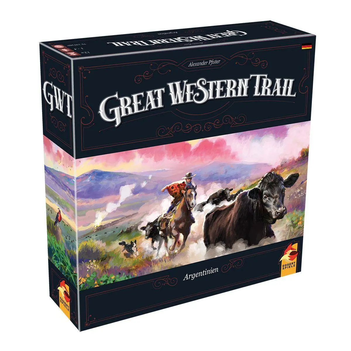 Cover: 4015566604452 | Great Western Trail: Argentinien | Alexander Pfister | Spiel | Deutsch