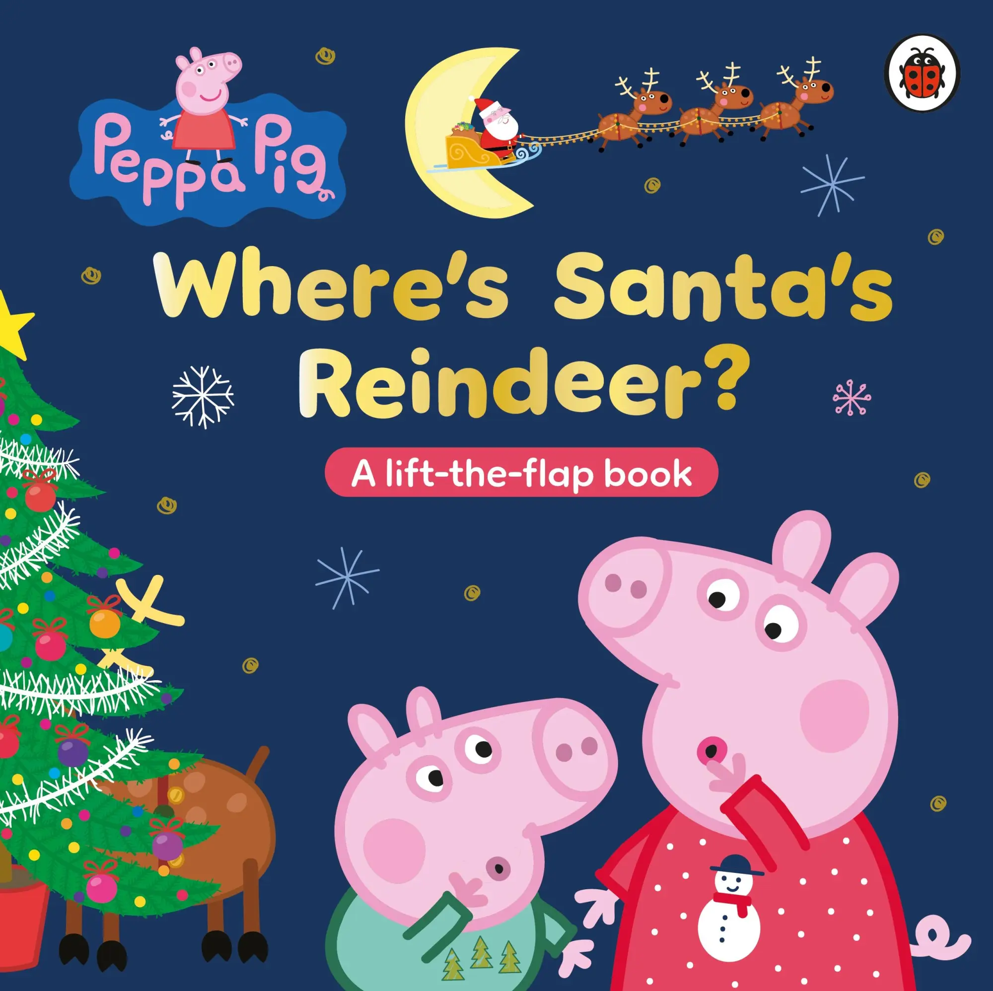 Cover: 9780241734452 | Peppa Pig: Where's Santa's Reindeer? | A Lift-the-Flap Book | Buch