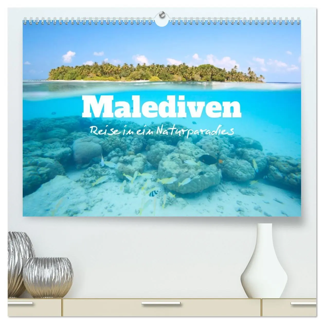 Cover: 9783457424452 | Malediven - Reise in ein Naturparadies (hochwertiger Premium...