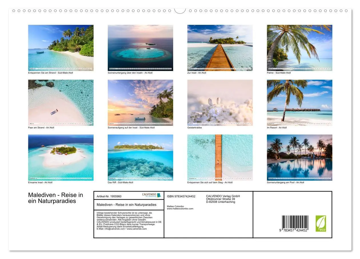 Bild: 9783457424452 | Malediven - Reise in ein Naturparadies (hochwertiger Premium...