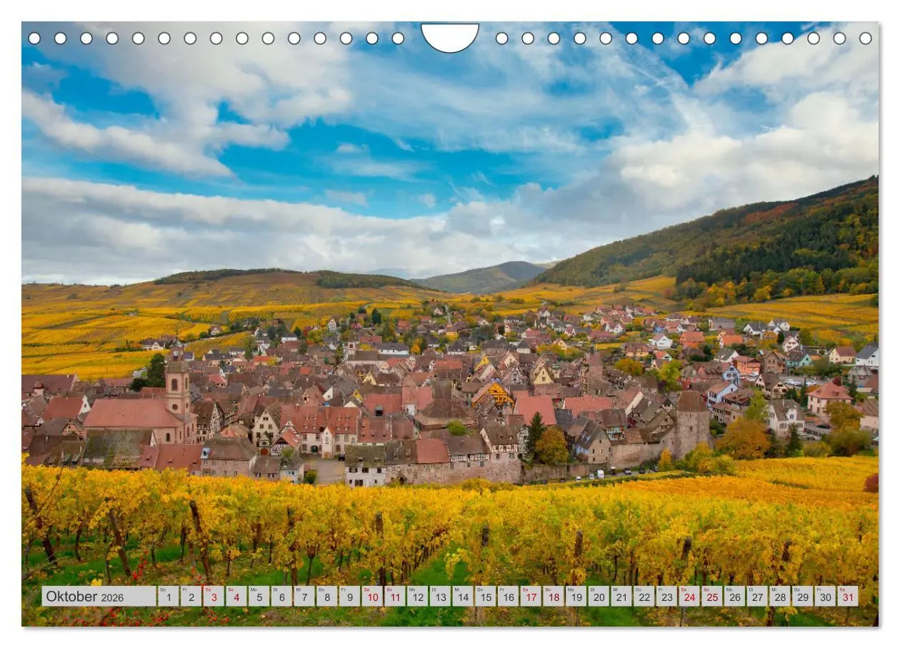 Bild: 9783457594452 | Frankreichs idyllische Dörfer (Wandkalender 2026 DIN A4 quer),...