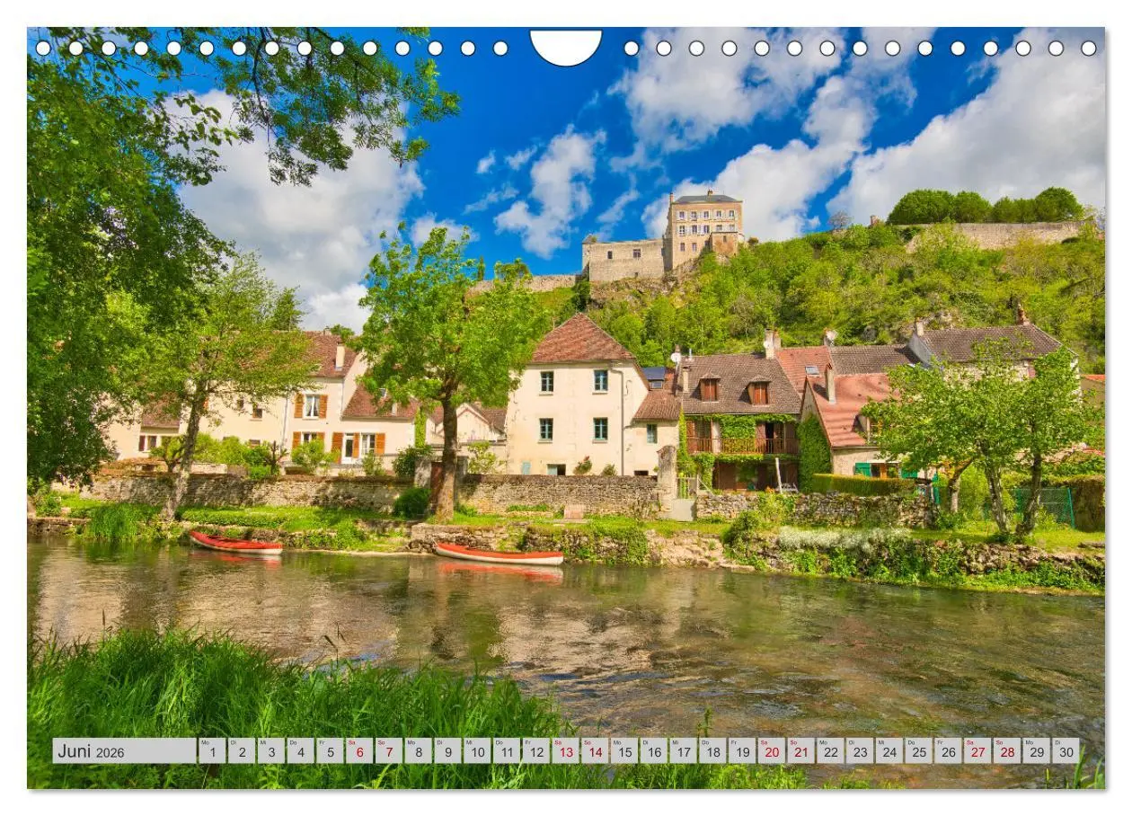 Bild: 9783457594452 | Frankreichs idyllische Dörfer (Wandkalender 2026 DIN A4 quer),...