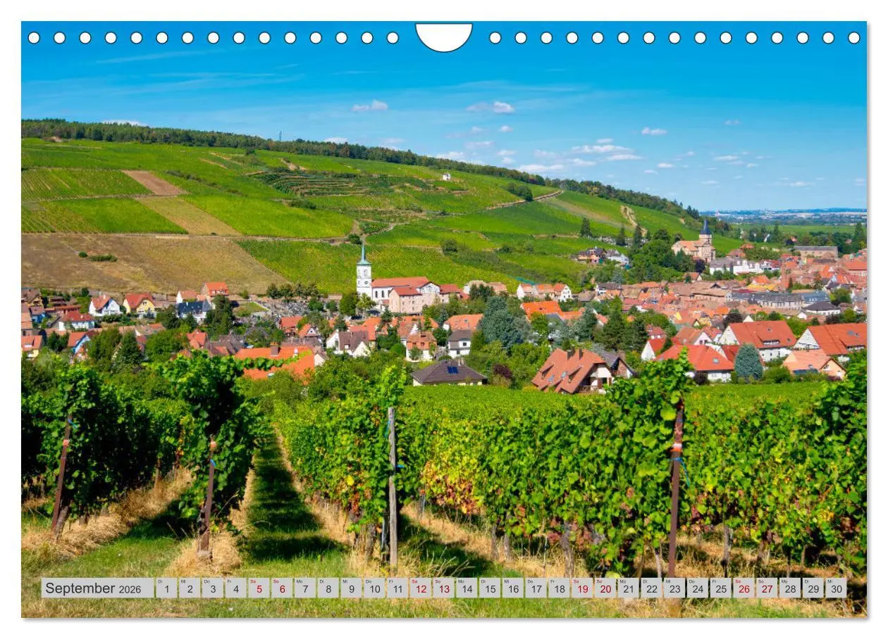 Bild: 9783457594452 | Frankreichs idyllische Dörfer (Wandkalender 2026 DIN A4 quer),...