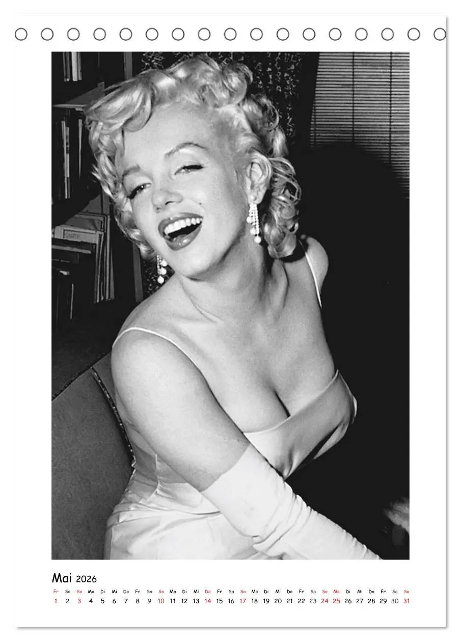 Bild: 9783516444452 | Marilyn Monroe. Weltstar und Sexsymbol (Tischkalender 2026 DIN A5...