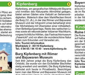 Bild: 9783899204452 | Wanderkarte Altmühltal-Panoramaweg, Gunzenhausen - Kelheim 1 : 50 000
