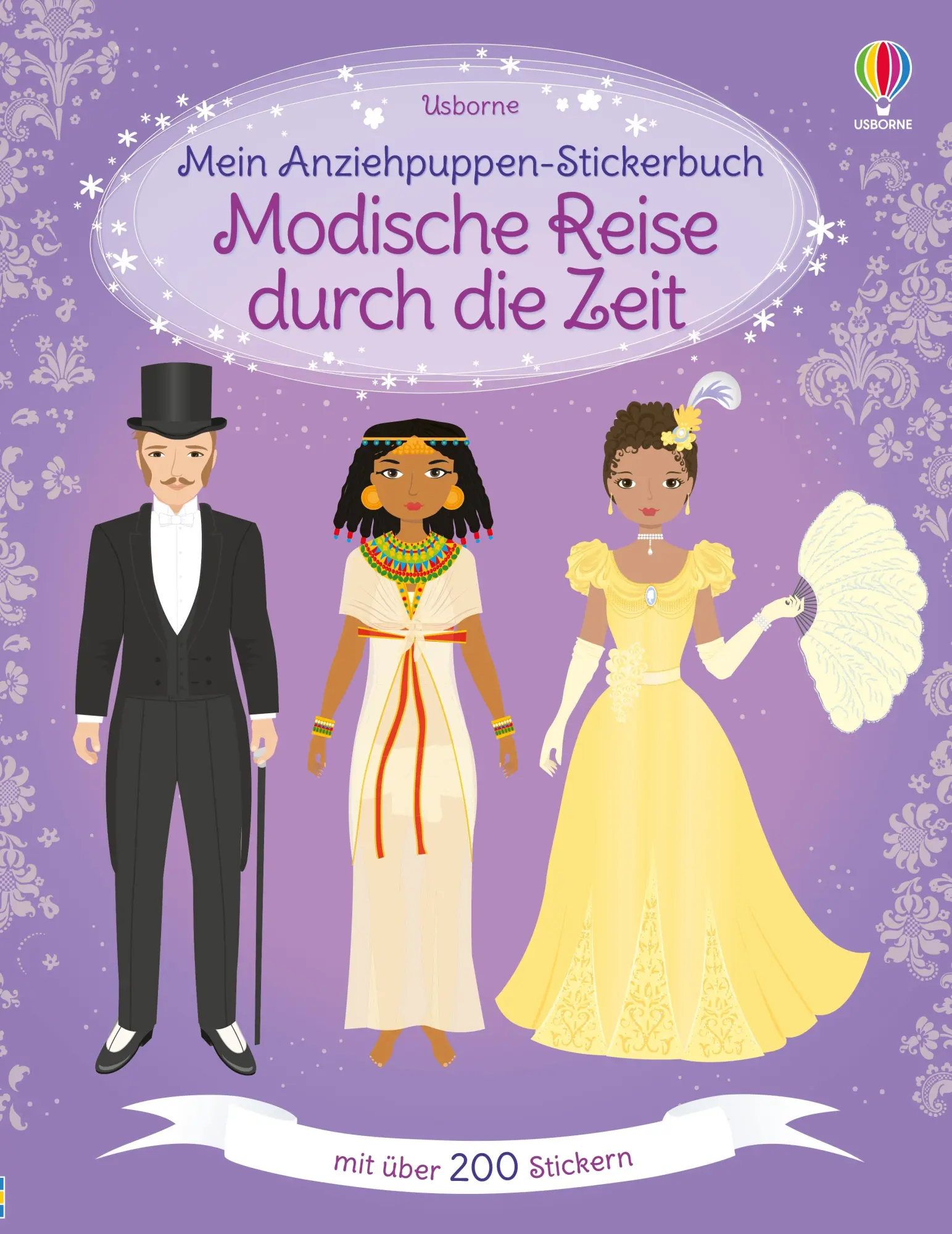 Cover: 9781035704552 | Mein Anziehpuppen-Stickerbuch: Modische Reise durch die Zeit | Buch