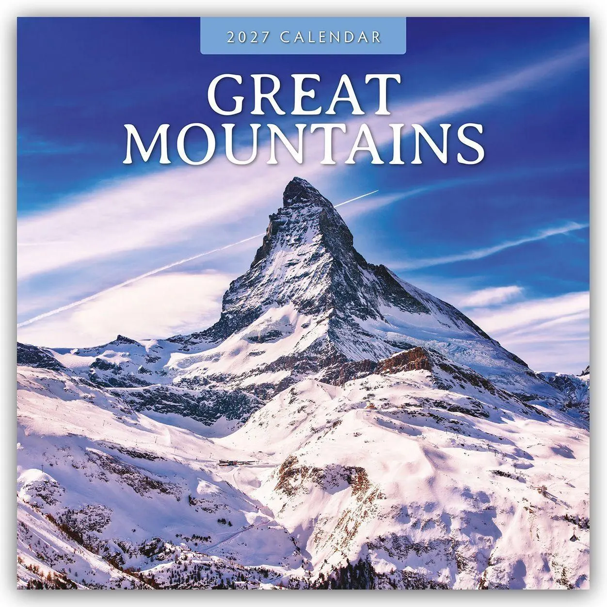 Cover: 9781837014552 | Great Mountains - Die höchsten Berge 2027 - 16-Monatskalender | Red