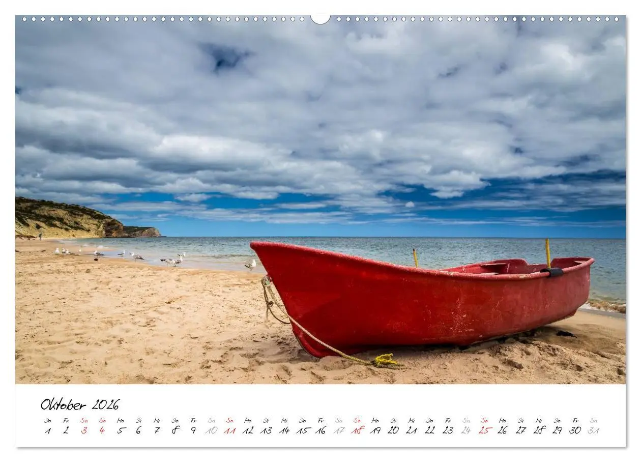 Bild: 9783516124552 | Portugals Süden - Die Algarve (Wandkalender 2026 DIN A2 quer),...