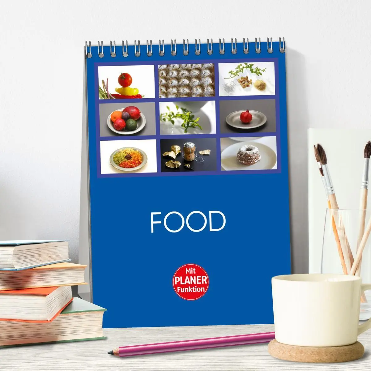 Bild: 9783516434552 | Food (Tischkalender 2026 DIN A5 hoch), CALVENDO Monatskalender | Jäger