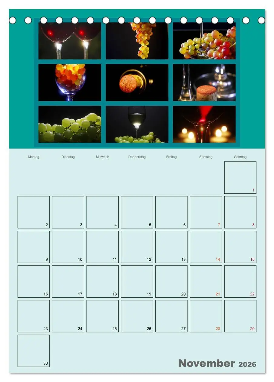 Bild: 9783516434552 | Food (Tischkalender 2026 DIN A5 hoch), CALVENDO Monatskalender | Jäger