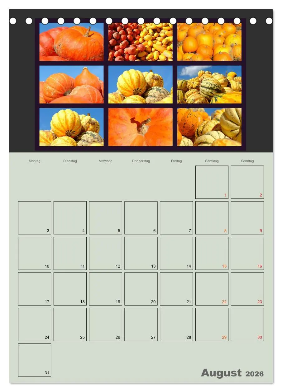 Bild: 9783516434552 | Food (Tischkalender 2026 DIN A5 hoch), CALVENDO Monatskalender | Jäger