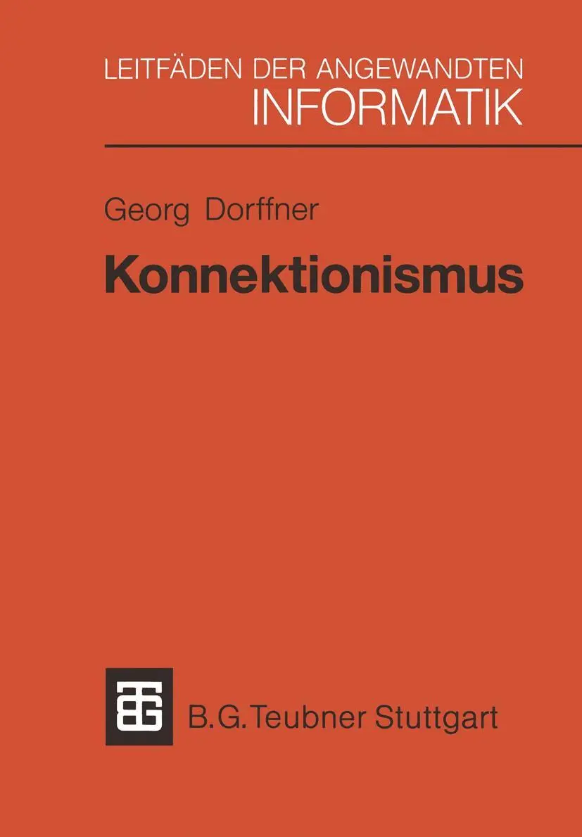 Cover: 9783519024552 | Konnektionismus | Von neuronalen Netzwerken zu einer "natürlichen" KI
