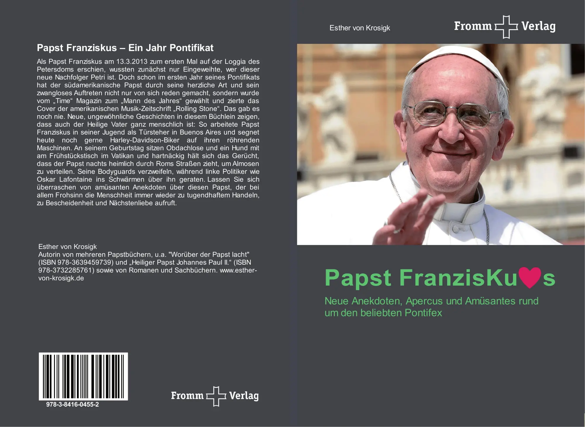 Cover: 9783841604552 | Papst Franziskus ¿ Ein Jahr Pontifikat | Esther Von Krosigk | Buch