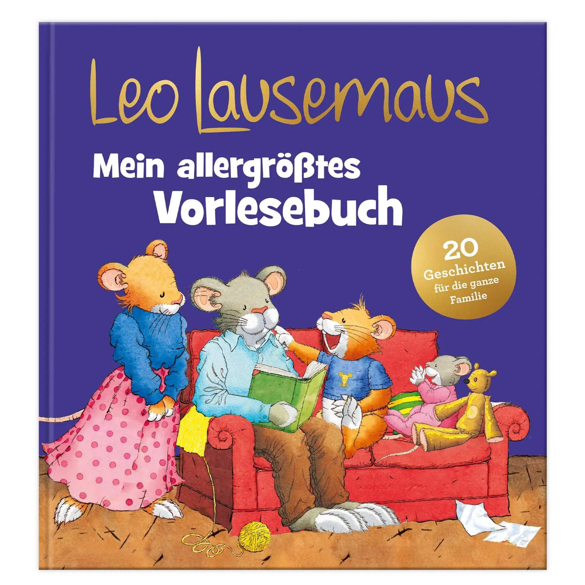 Cover: 9783963474552 | Leo Lausemaus - Mein allergrößtes Vorlesebuch | Sophia Witt (u. a.)