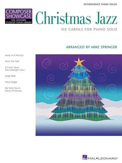 Cover: 9780634084652 | Christmas Jazz | Six Carols for Piano Solo | Mike Springer | Buch