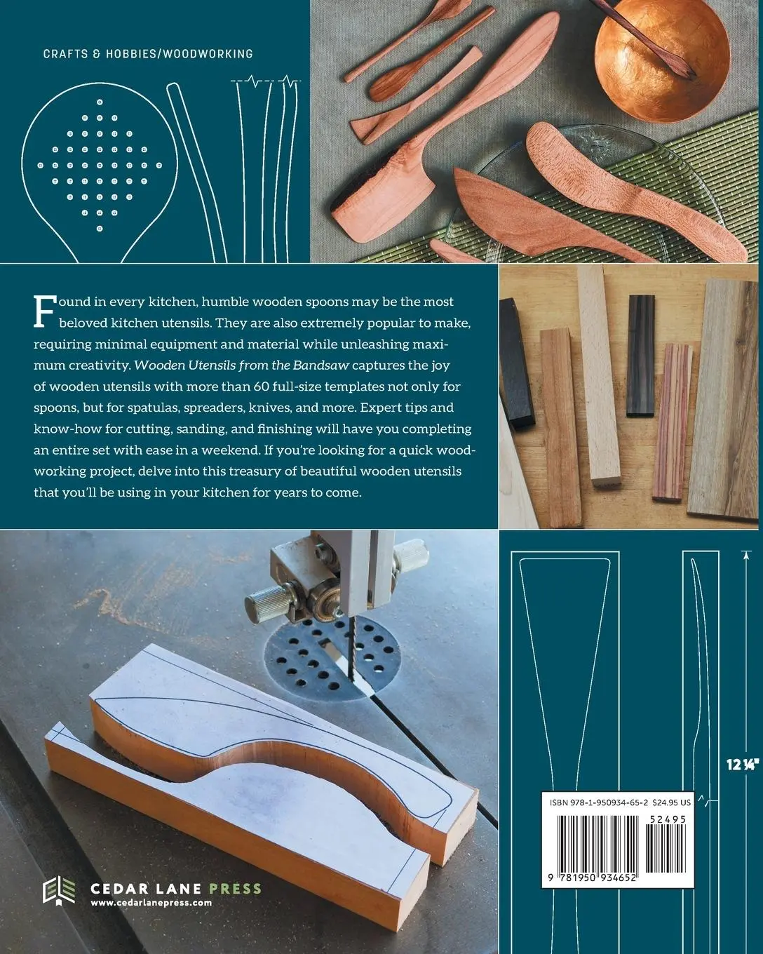 Rückseite: 9781950934652 | Wooden Utensils from the Bandsaw | Gonzalo Ferreyra | Taschenbuch