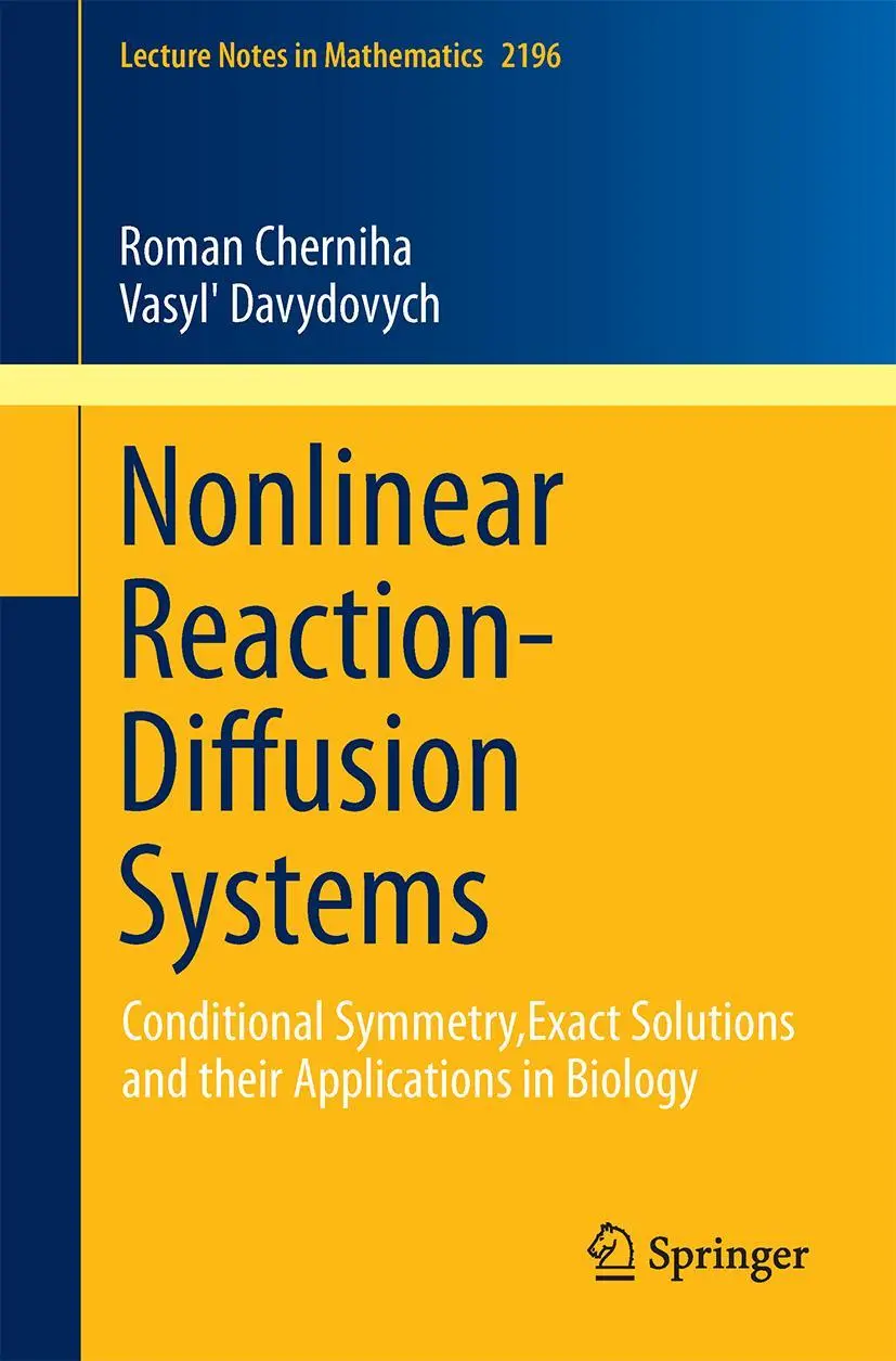 Cover: 9783319654652 | Nonlinear Reaction-Diffusion Systems | Roman Cherniha (u. a.) | Buch