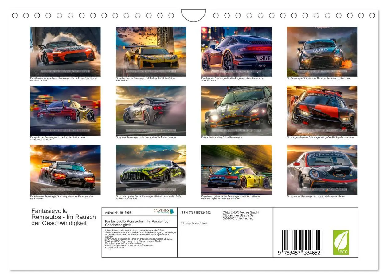 Bild: 9783457334652 | Fantasievolle Rennautos - Im Rausch der Geschwindigkeit...