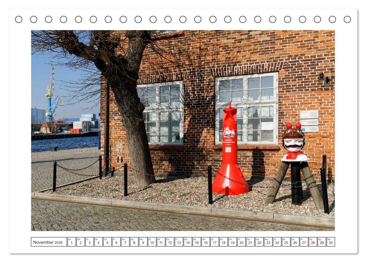 Bild: 9783457574652 | Unser schönes Wismar (Tischkalender 2026 DIN A5 quer), CALVENDO...