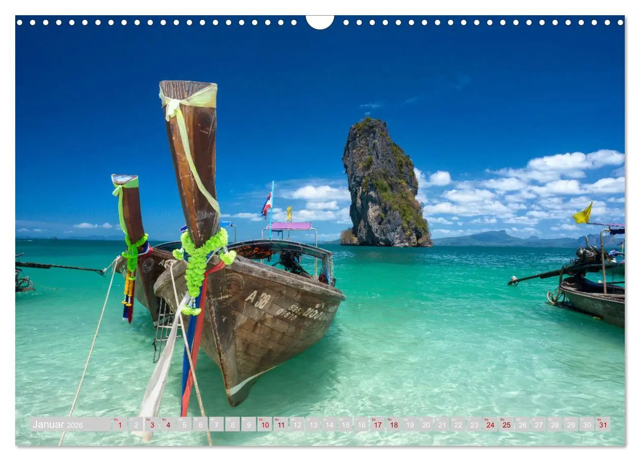 Bild: 9783457644652 | THAILAND - Land des Lächelns (Wandkalender 2026 DIN A3 quer),...