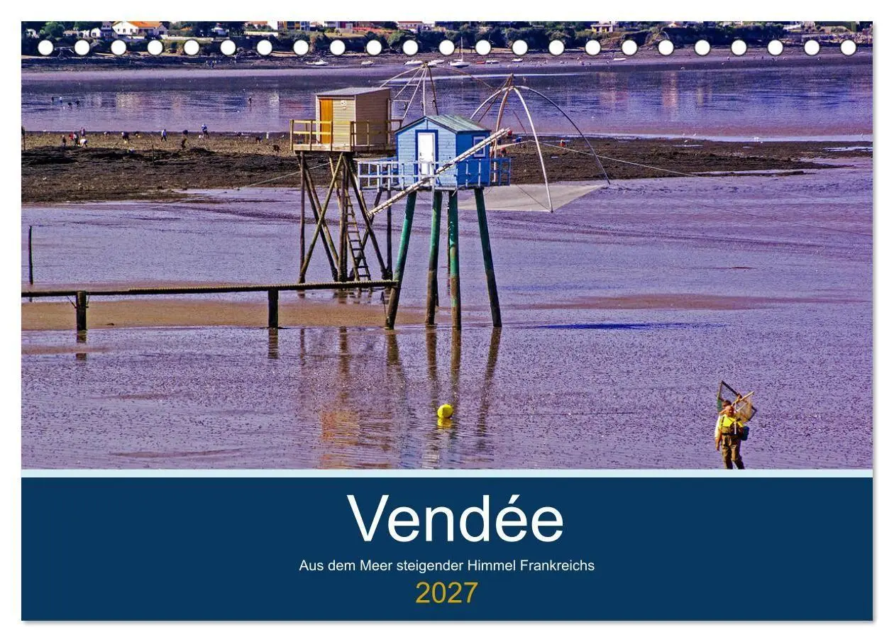 Cover: 9783569684652 | Vendée Aus dem Meer steigender Himmel Frankreichs (Tischkalender...