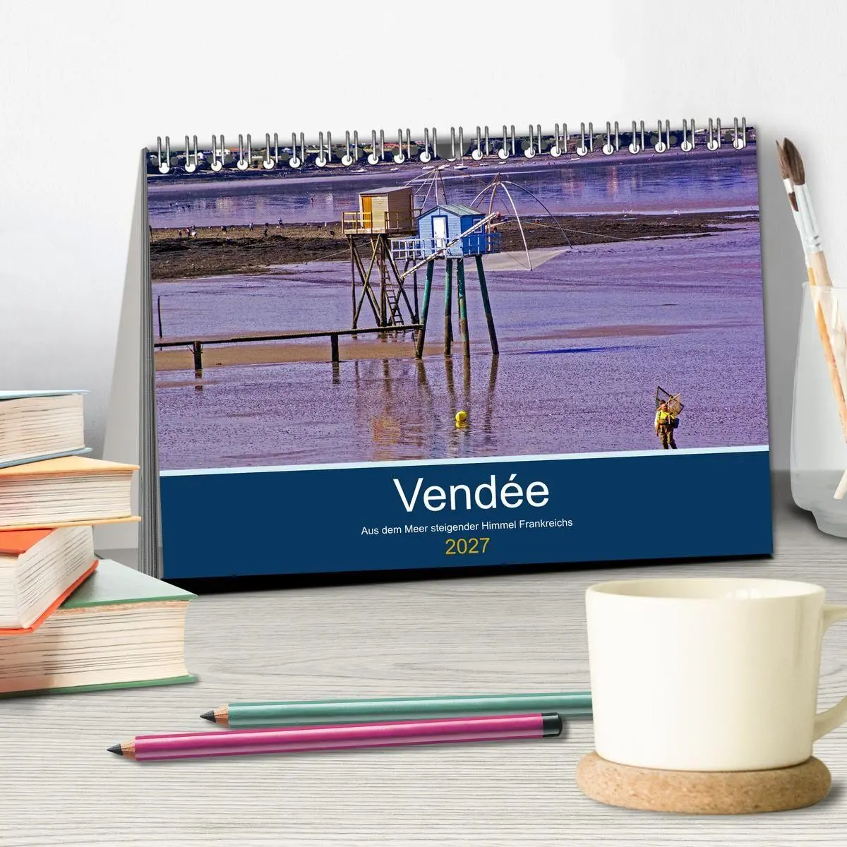 Bild: 9783569684652 | Vendée Aus dem Meer steigender Himmel Frankreichs (Tischkalender...