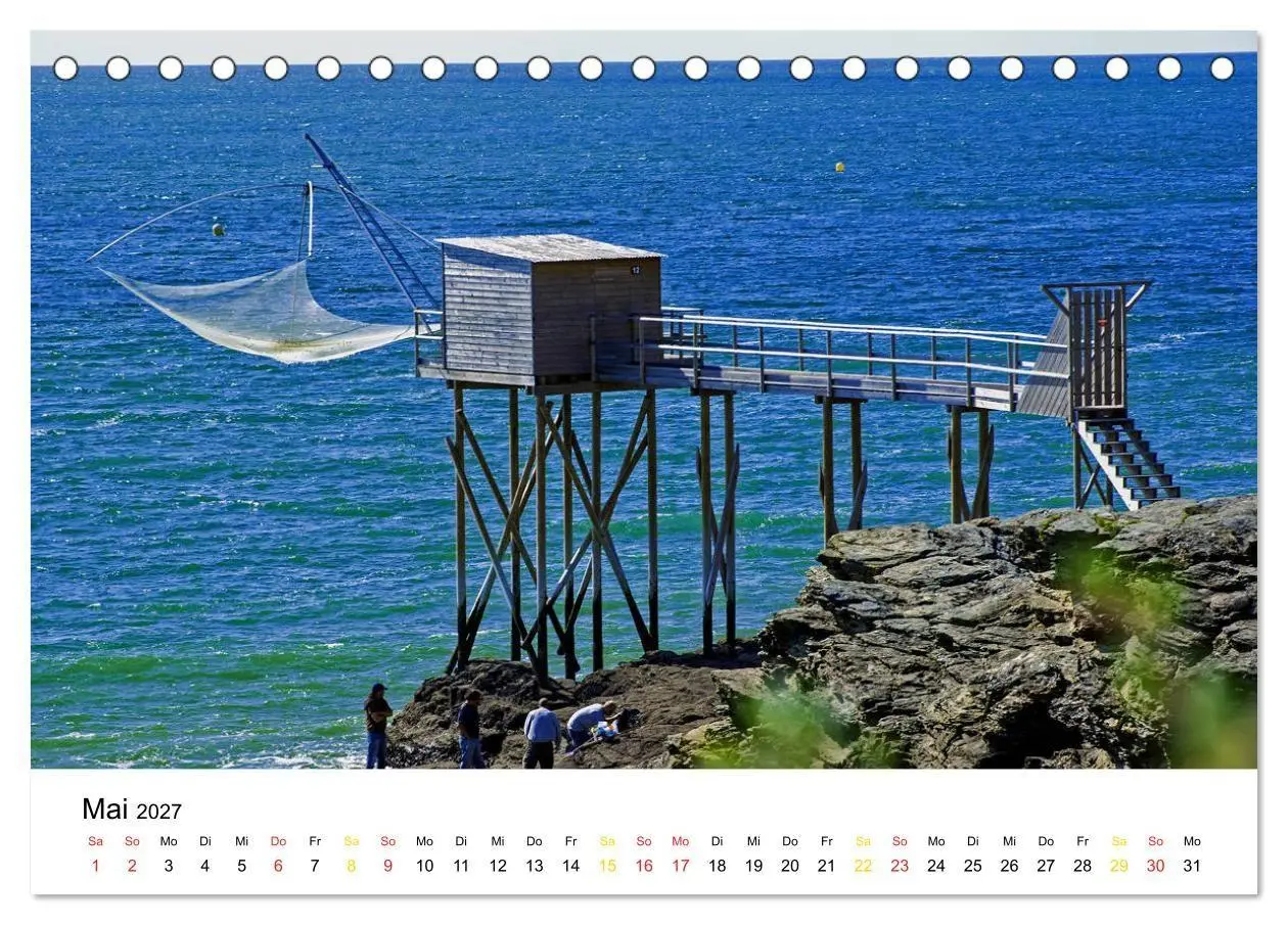 Bild: 9783569684652 | Vendée Aus dem Meer steigender Himmel Frankreichs (Tischkalender...