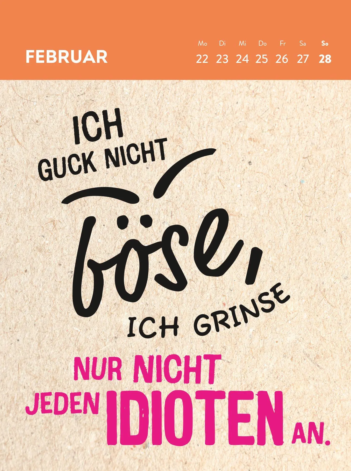 Bild: 4036442014752 | Wochenkalender 2027: Ich atme ein, ich raste aus | Groh Verlag | 56 S.