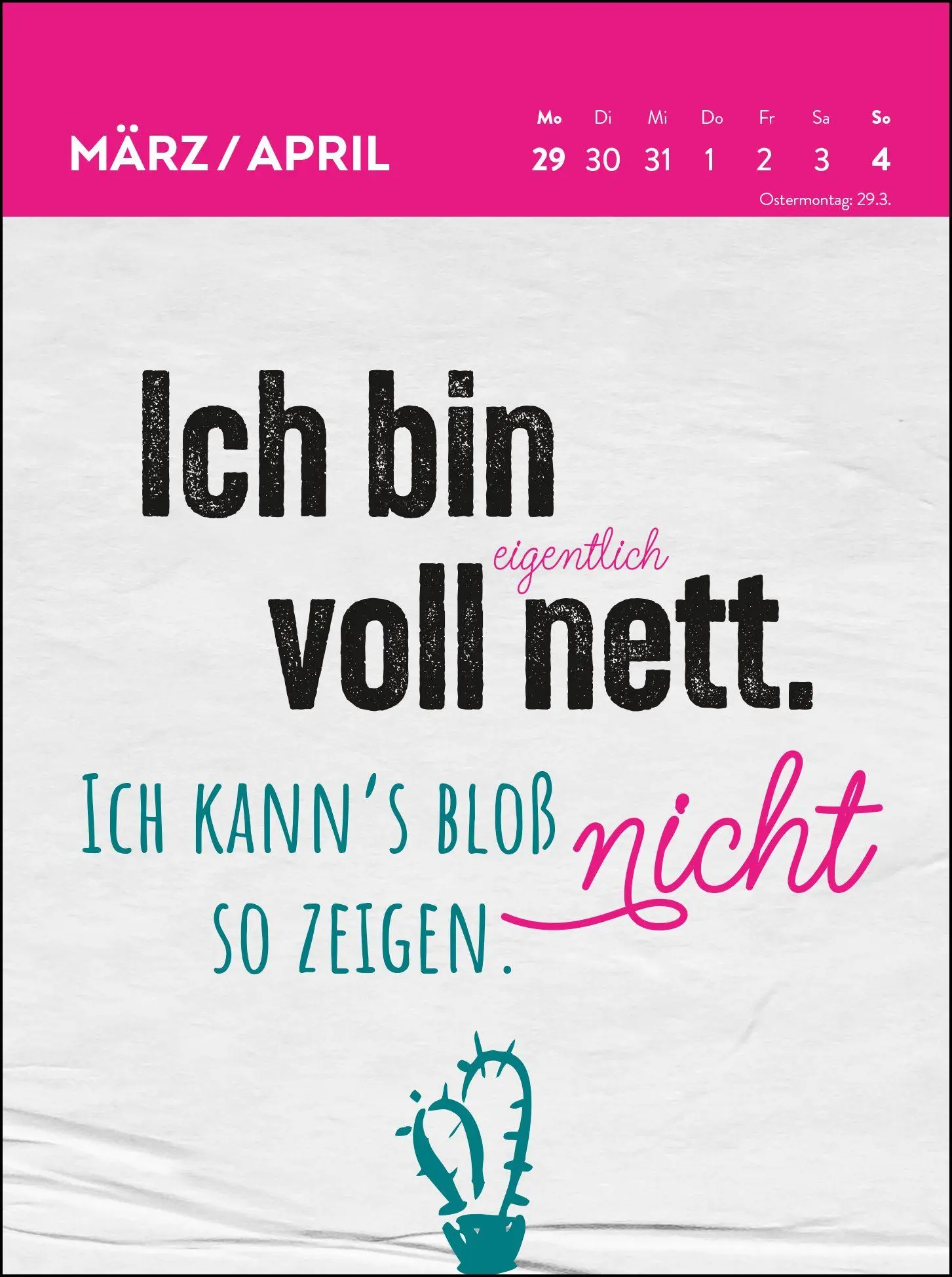 Bild: 4036442014752 | Wochenkalender 2027: Ich atme ein, ich raste aus | Groh Verlag | 56 S.