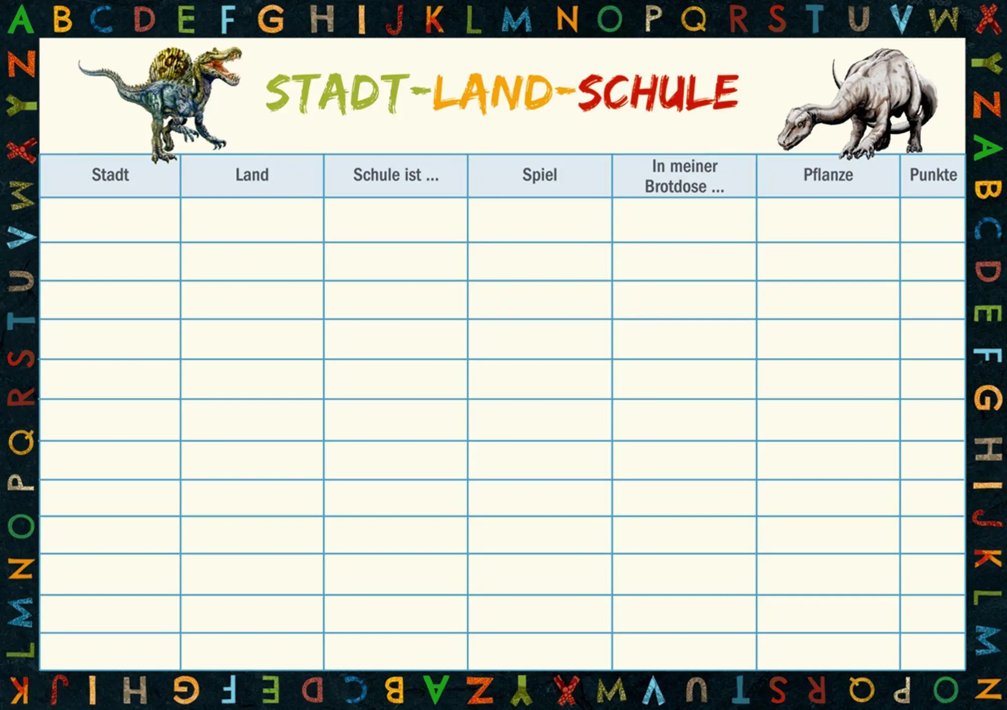 Bild: 4050003954752 | Meine superschlaue saurierstarke Schulstart-Box (T-Rex World) | SET