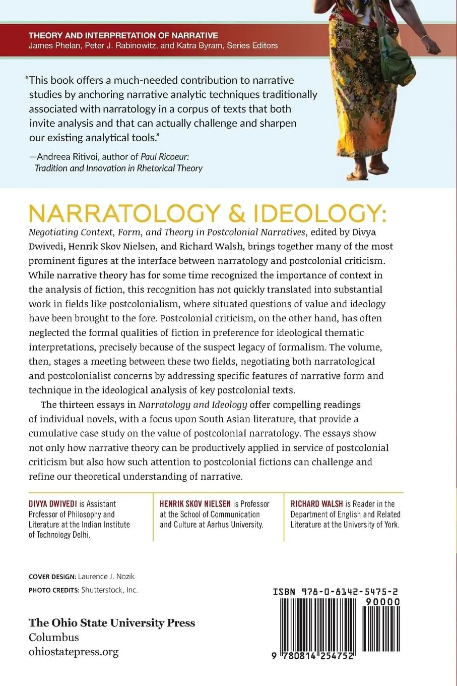 Rückseite: 9780814254752 | Narratology and Ideology | Divya Dwivedi | Taschenbuch | Englisch