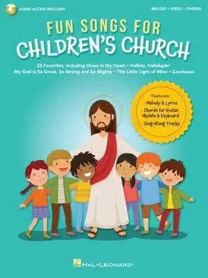 Cover: 9781540064752 | Fun Songs for Children's Church Book/Online Audio | Hal Leonard Corp