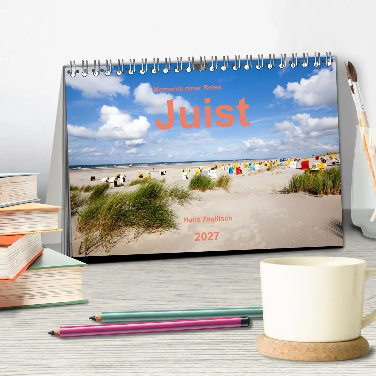 Bild: 9783569504752 | Juist - Momente einer Reise (Tischkalender 2027 DIN A5 quer),...