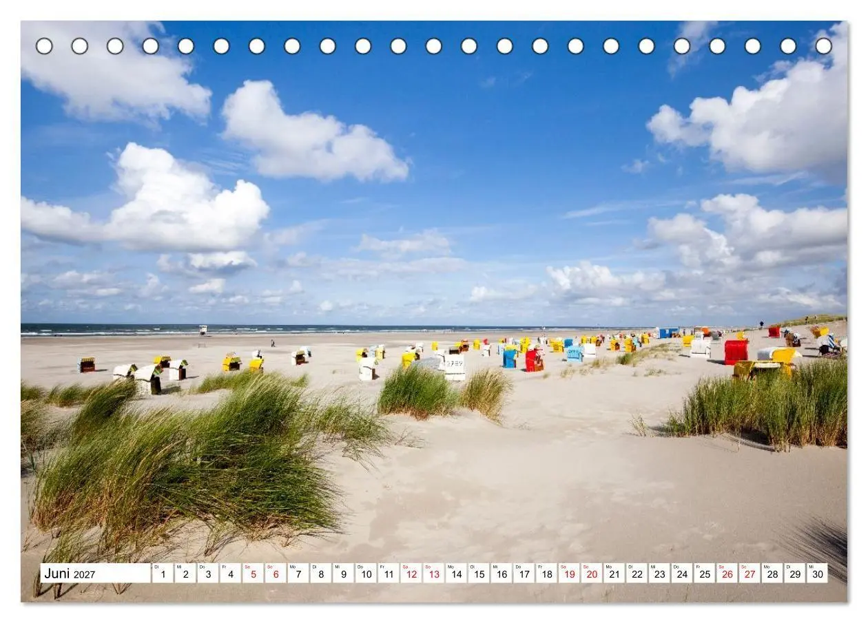 Bild: 9783569504752 | Juist - Momente einer Reise (Tischkalender 2027 DIN A5 quer),...