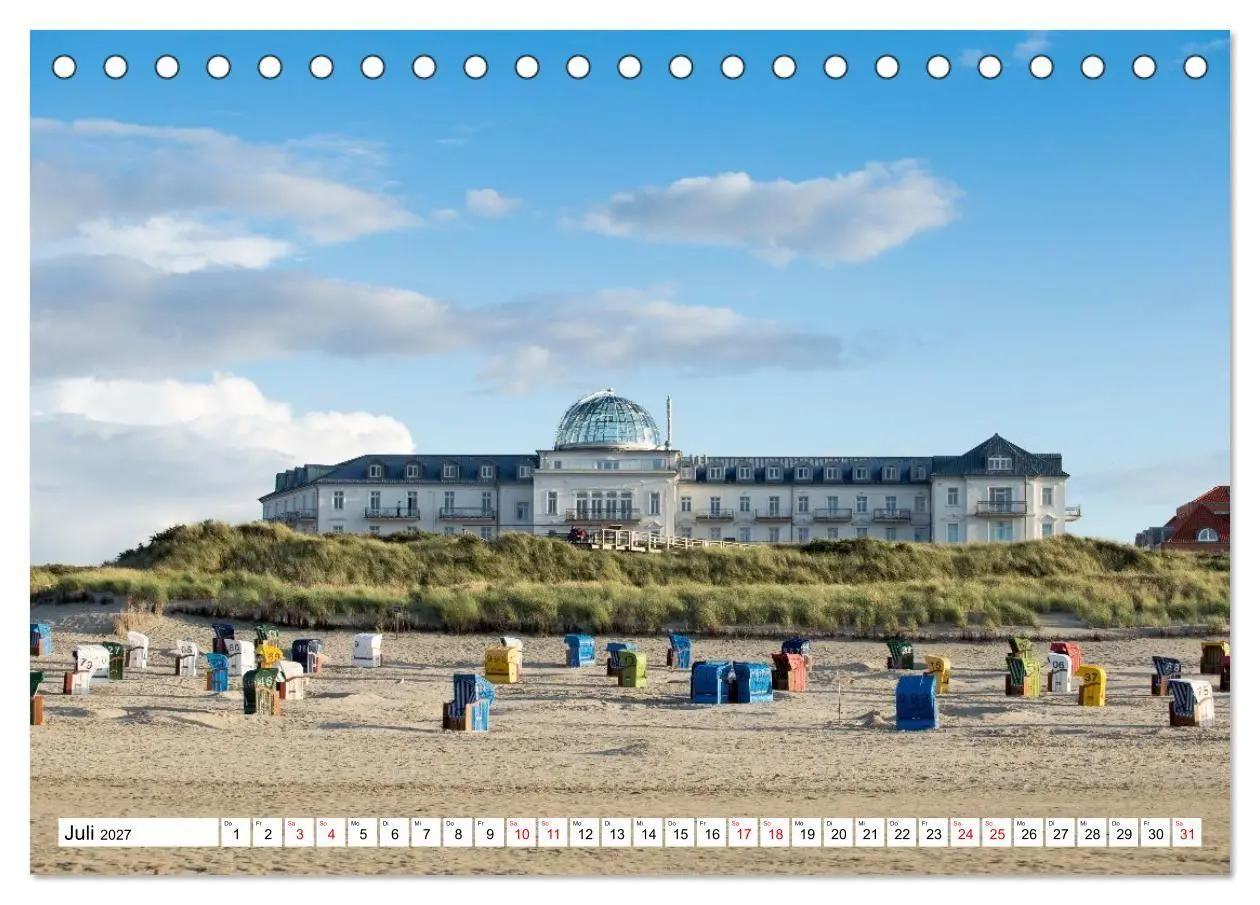 Bild: 9783569504752 | Juist - Momente einer Reise (Tischkalender 2027 DIN A5 quer),...