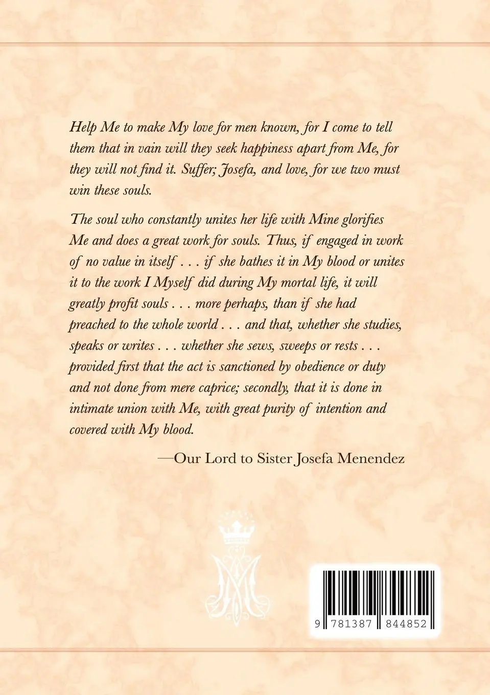 Rückseite: 9781387844852 | The Way Of Divine Love | Sister Josefa Menendez | Taschenbuch | 2021