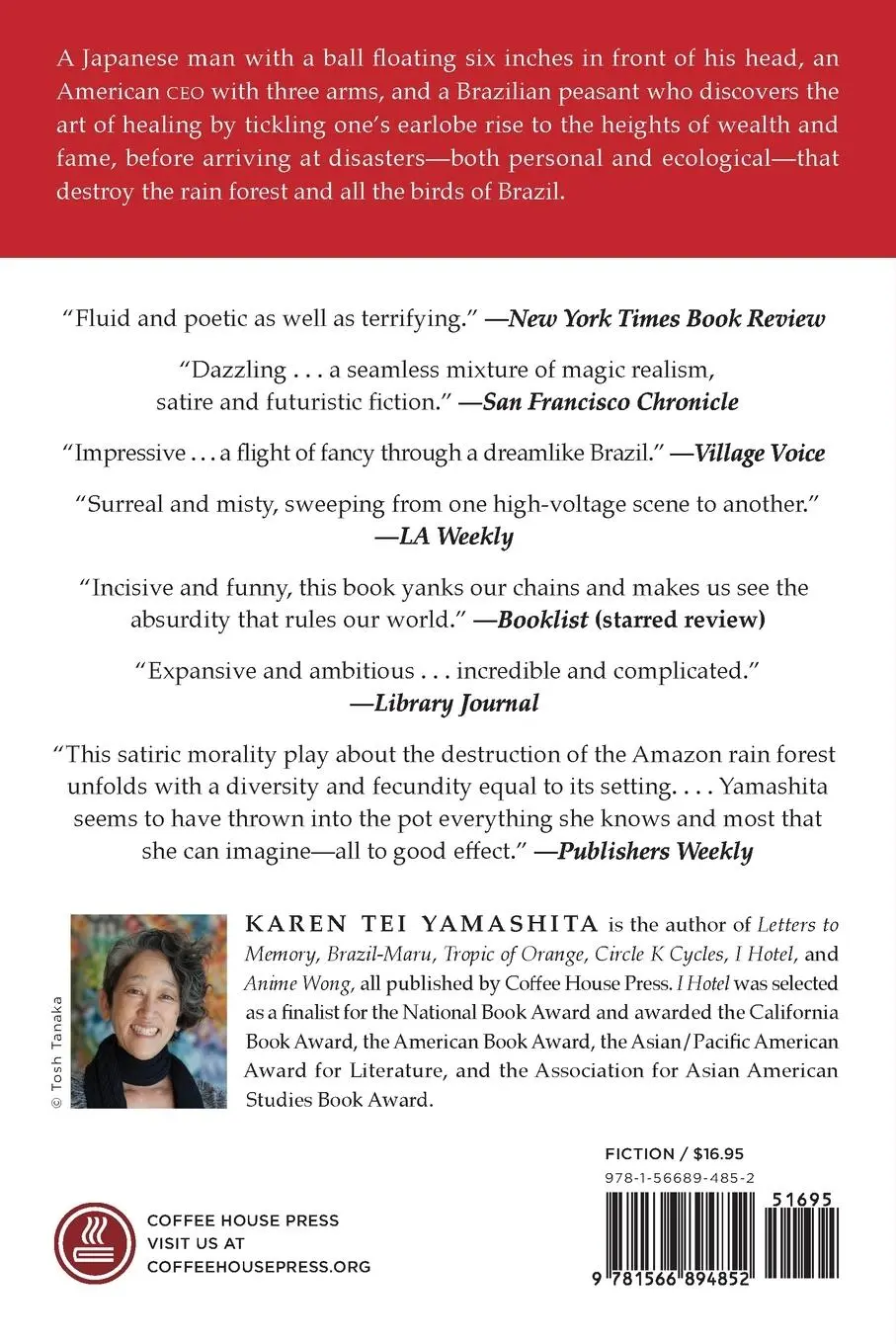 Rückseite: 9781566894852 | Through the Arc of the Rain Forest | Karen Tei Yamashita | Taschenbuch