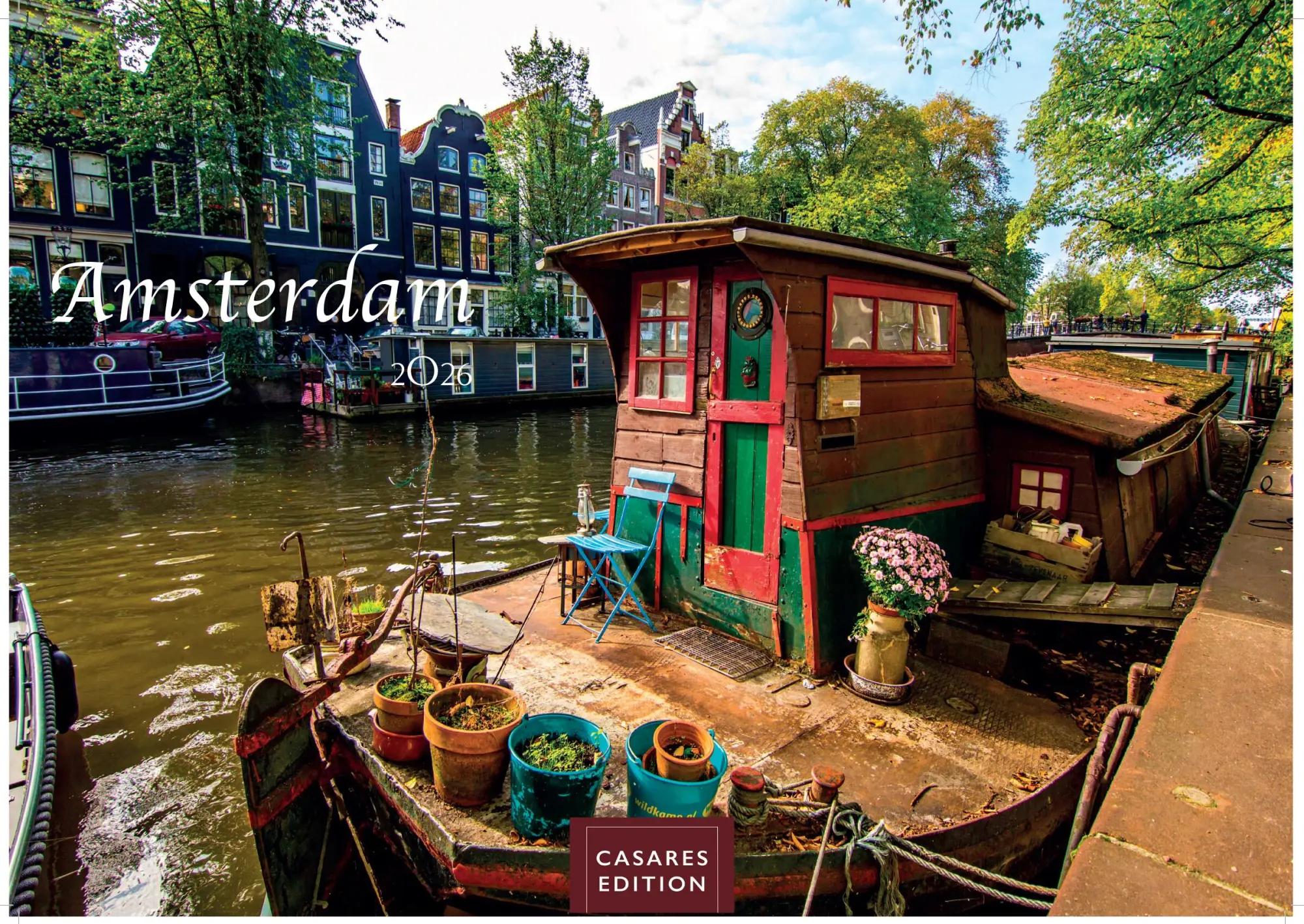 Cover: 9781835244852 | Amsterdam 2026 L 35x50cm | Kalender | Deutsch | 2026