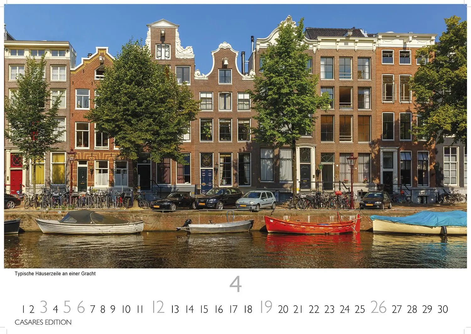 Bild: 9781835244852 | Amsterdam 2026 L 35x50cm | Kalender | Deutsch | 2026