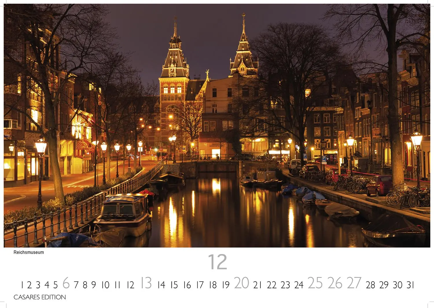 Bild: 9781835244852 | Amsterdam 2026 L 35x50cm | Kalender | Deutsch | 2026