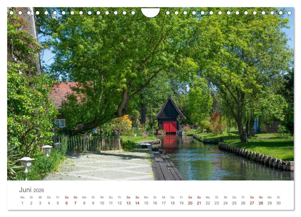 Bild: 9783457314852 | Spreewald - Ein Naturparadies (Wandkalender 2026 DIN A4 quer),...