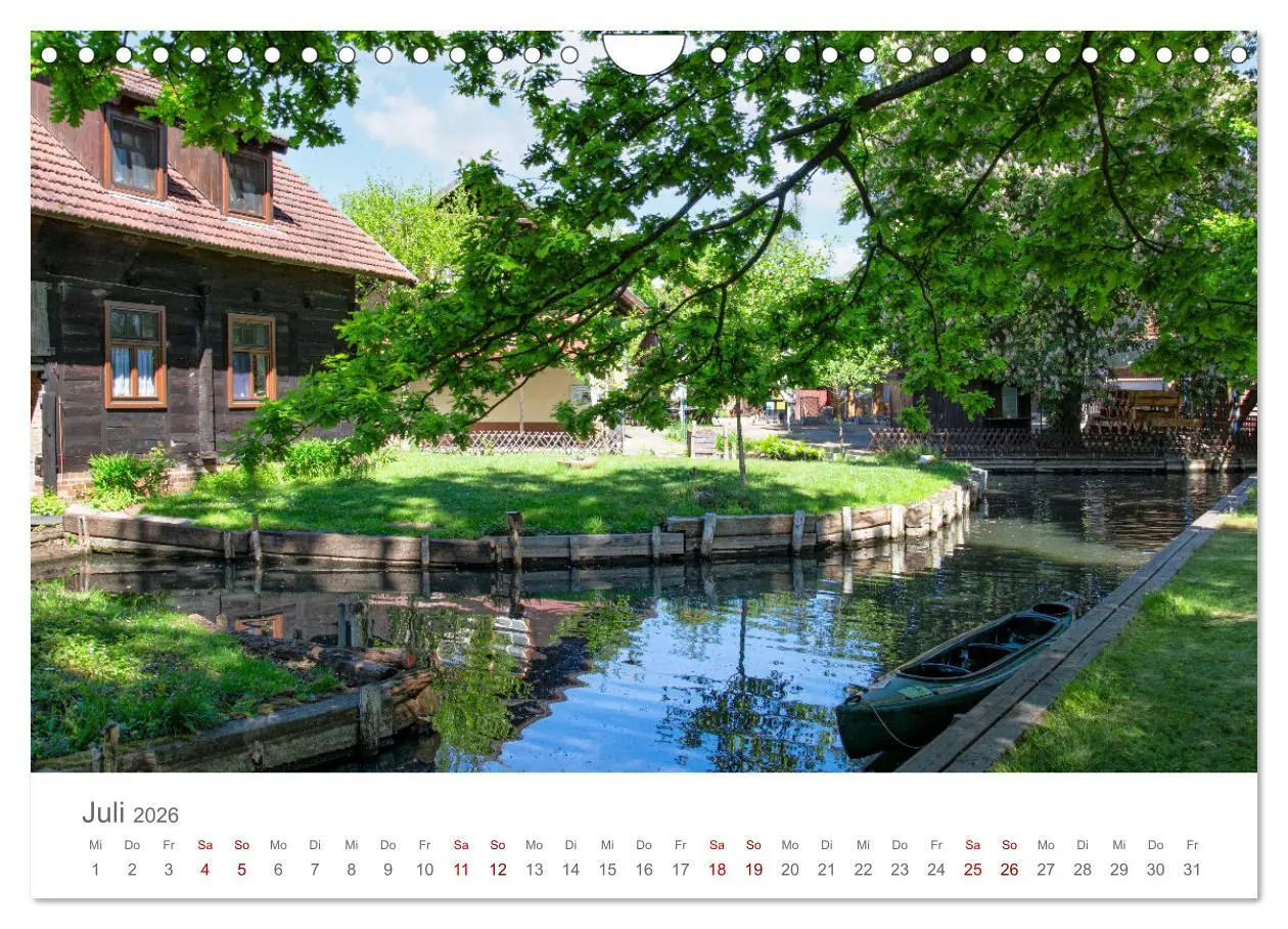 Bild: 9783457314852 | Spreewald - Ein Naturparadies (Wandkalender 2026 DIN A4 quer),...