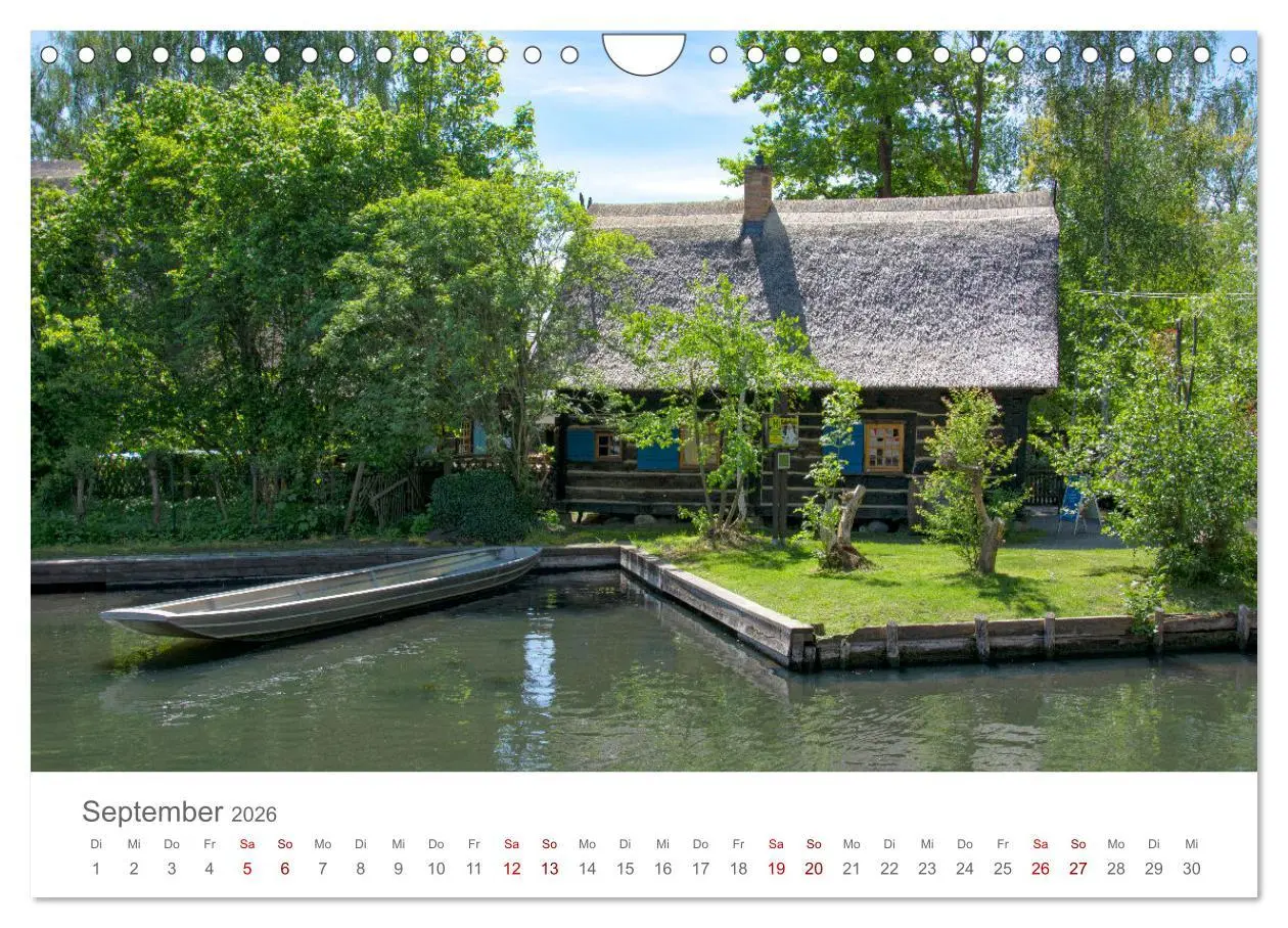 Bild: 9783457314852 | Spreewald - Ein Naturparadies (Wandkalender 2026 DIN A4 quer),...