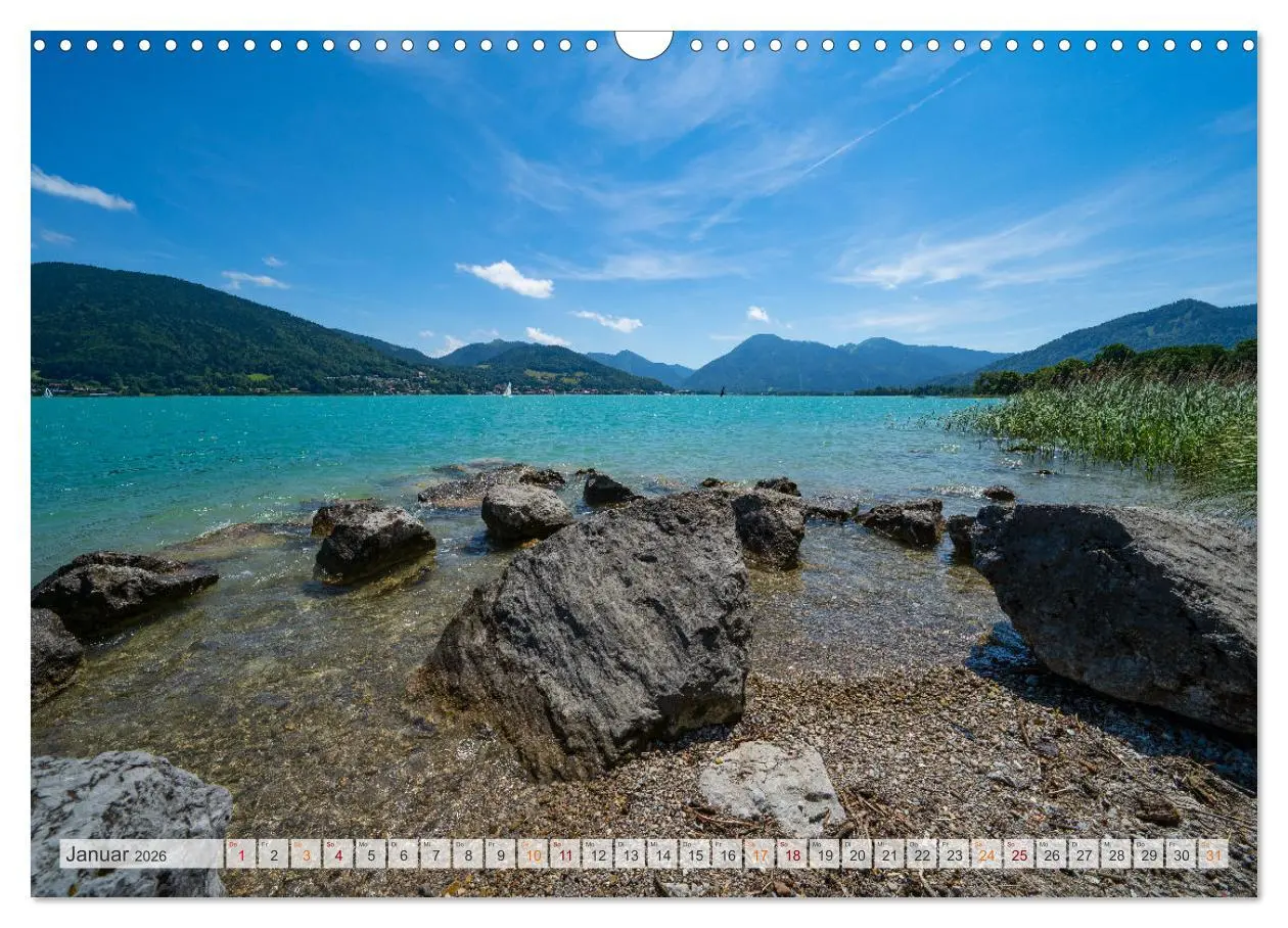 Bild: 9783457624852 | Der Tegernsee - Urlaubsparadies Bayerische Voralpen (Wandkalender...