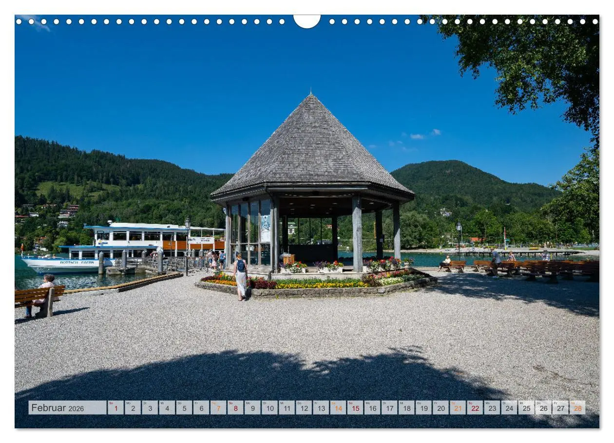 Bild: 9783457624852 | Der Tegernsee - Urlaubsparadies Bayerische Voralpen (Wandkalender...