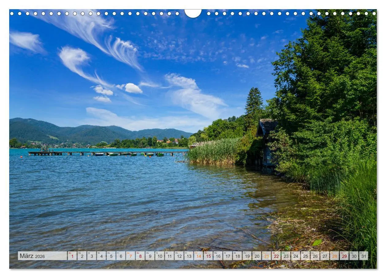 Bild: 9783457624852 | Der Tegernsee - Urlaubsparadies Bayerische Voralpen (Wandkalender...