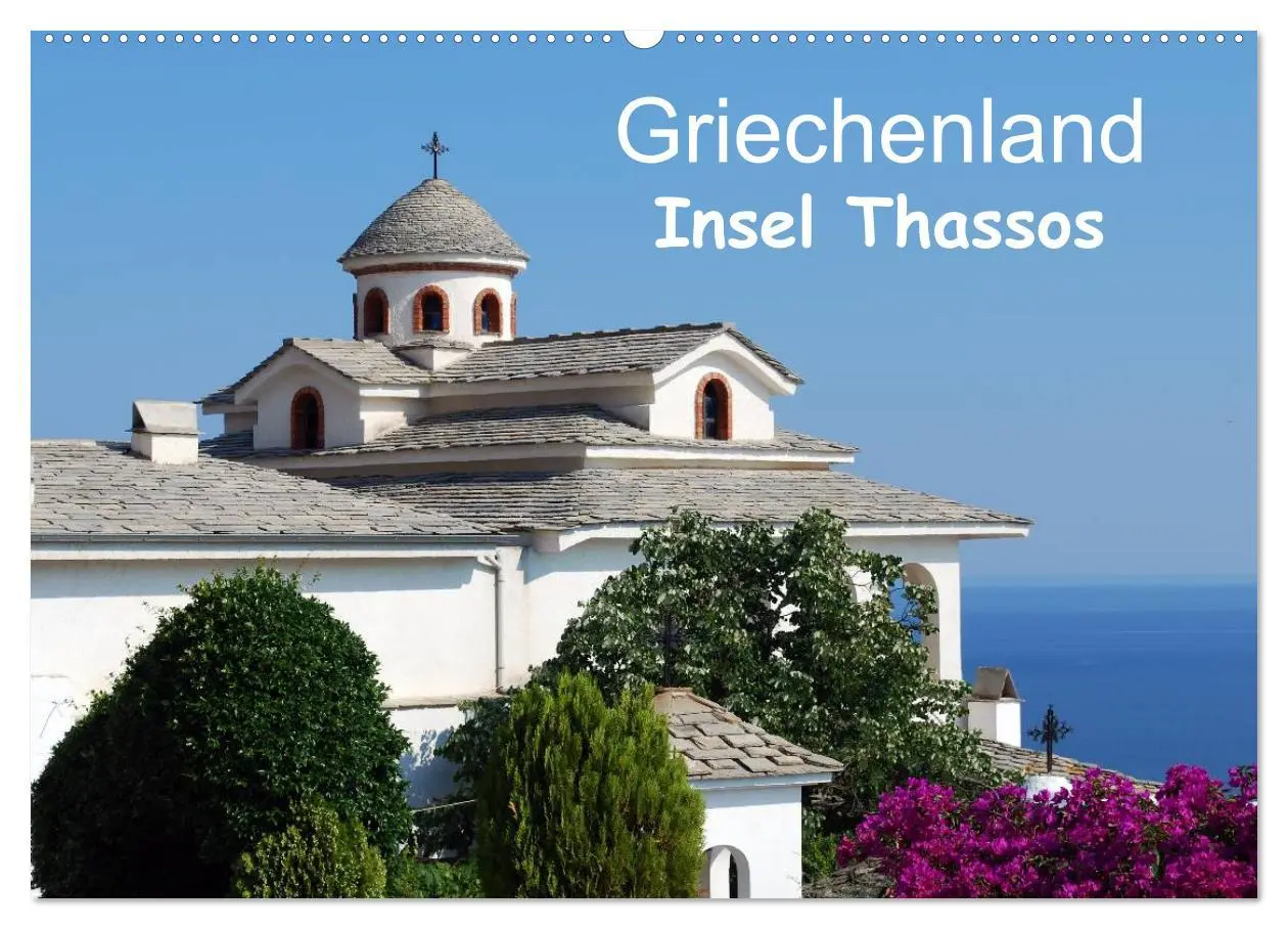 Cover: 9783516194852 | Griechenland - Insel Thassos (Wandkalender 2026 DIN A2 quer),...