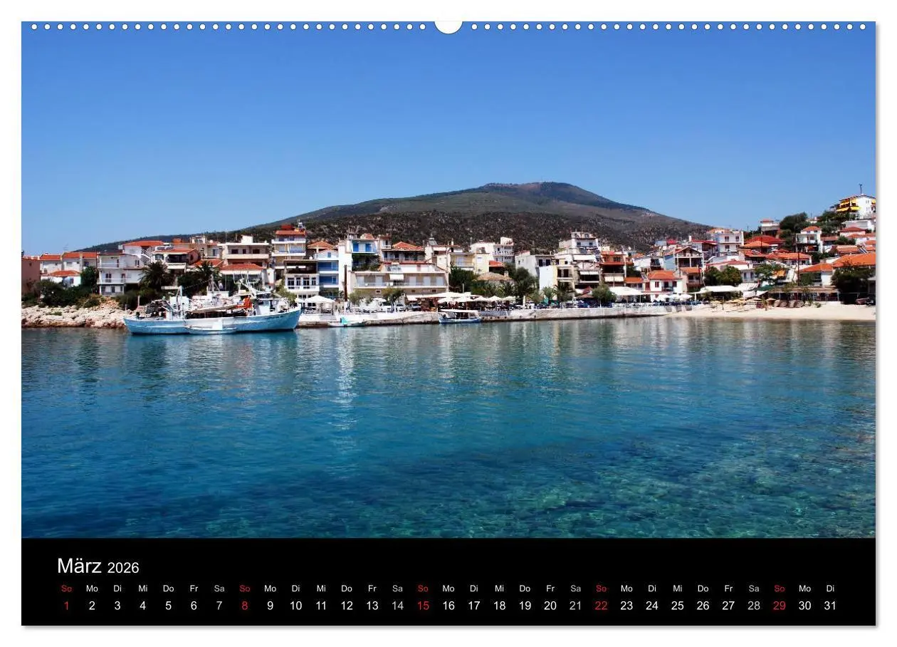 Bild: 9783516194852 | Griechenland - Insel Thassos (Wandkalender 2026 DIN A2 quer),...
