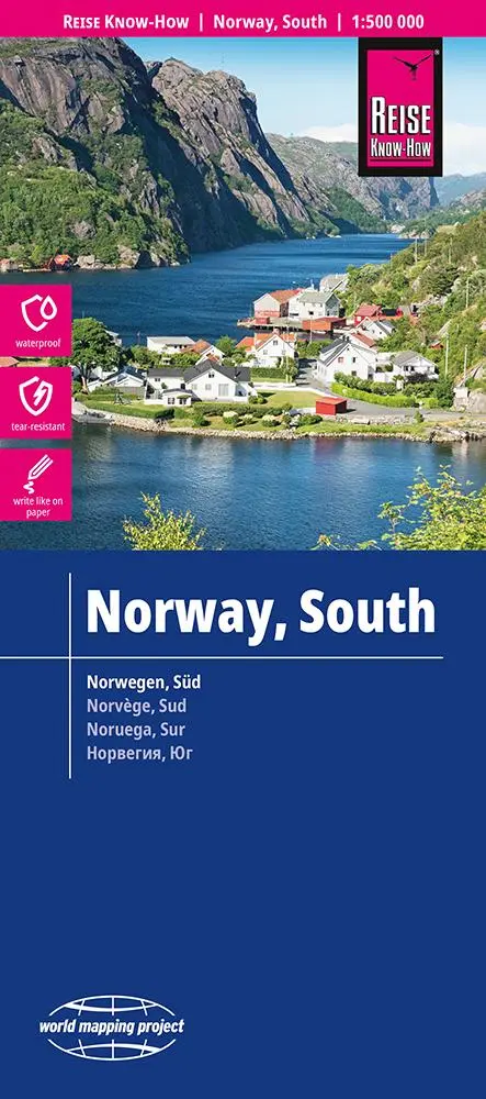 Cover: 9783831774852 | Reise Know-How Landkarte Norwegen, Süd / Norway, South (1:500.000)
